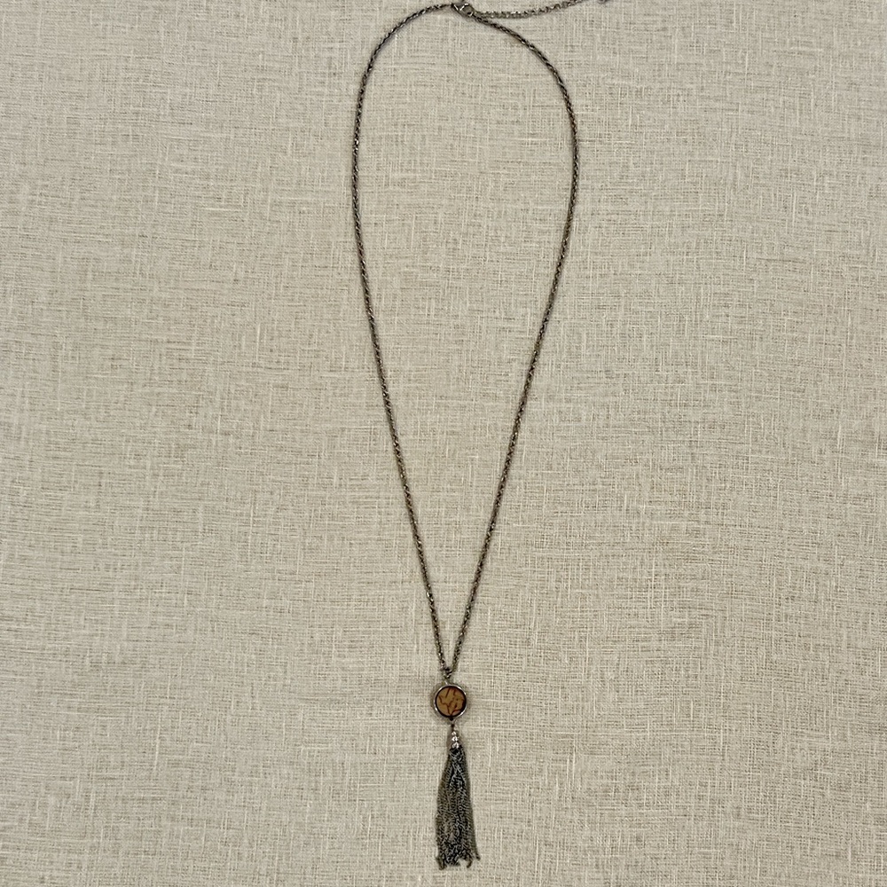 doTERRA Essential Oil Aromatherapy Tassel Pendant Necklace